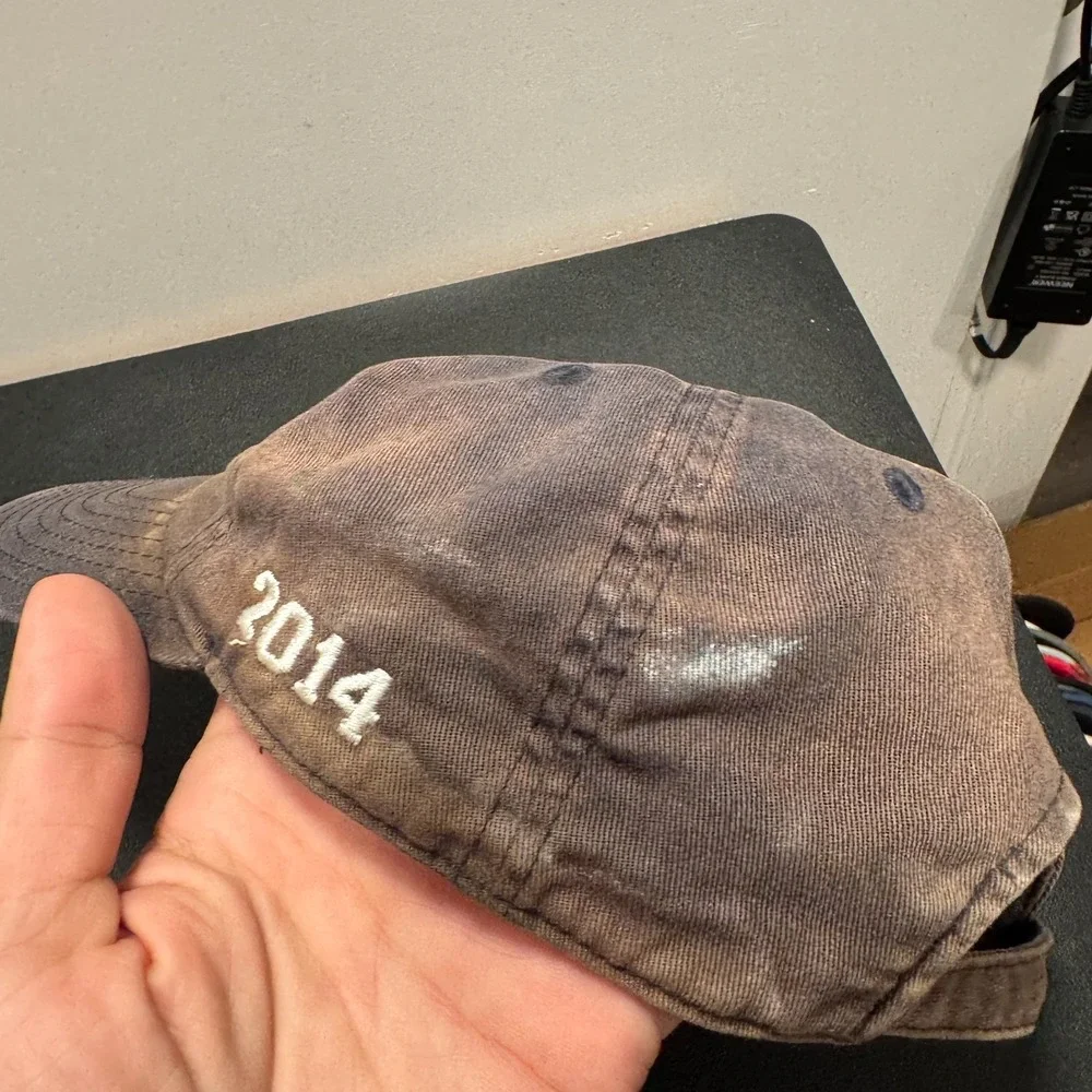 Vintage US Open NYC Hat Cap 2014 American Needle Strap Back Fade Y2K Dad Golf